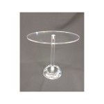 Tavolo expo plexi DIAM.30 H28CM