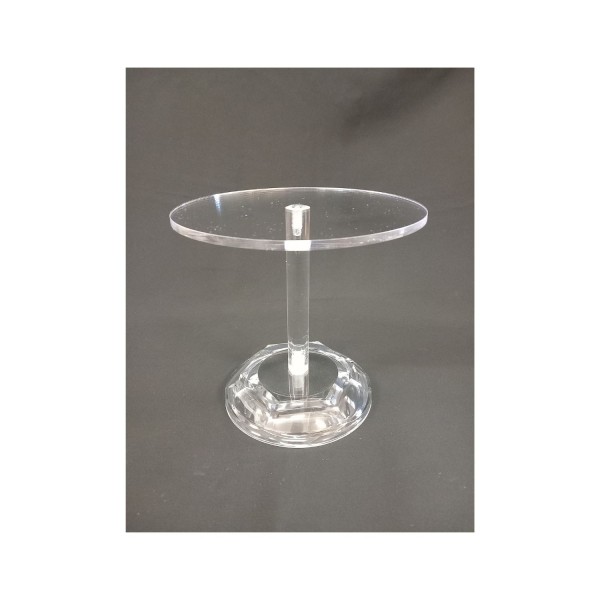 Tavolo expo plexi DIAM.20 H19CM