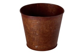 Fioriera tonda ferro DIAM.20,5 H18CM