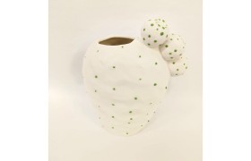 Vaso ceramica fico d'india MIS.17X21CM
