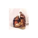 Mini natività in resina h.6