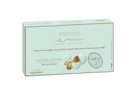 Confetti cioccomandorla linea ENZO MICCIO nuance verde acqua gusto PISTACCHIO KG1