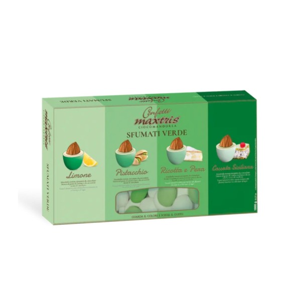 Confetti cioccomandorla colori sfumati, gusti assortiti. KG 1