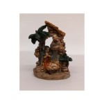 Sacra famiglia resina MIS.4X H5,5CM