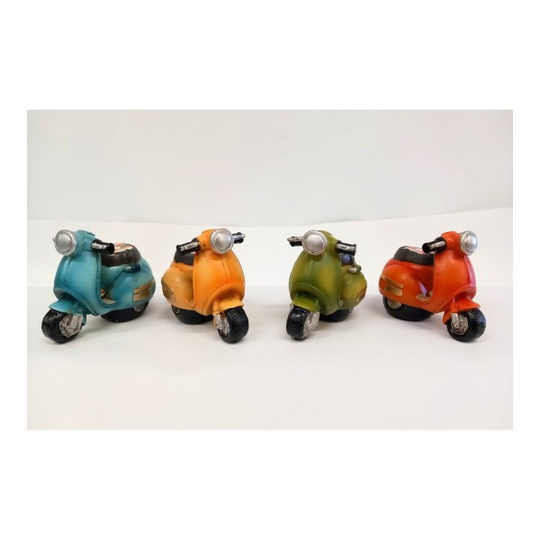 Scooter resina ASS.4 MIS.8X4 H.7CM