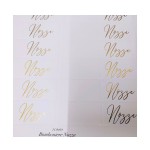 SET 100PZ bigliettini per bomboniere Matrimonio.