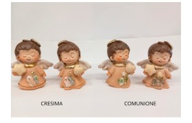 Angelo resina con decoro Com/Cres.ASS.2 H.7CM