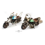 Moto vintage metallo e resina ASS.2 MIS.27,5-30 X 9,7-11,5 H15-16,8CM