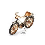 Bici donna vintage metallo e resina MIS.26X H13CM