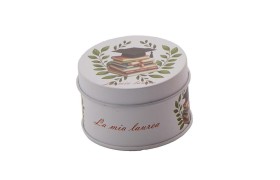 Box metallo laurea DIAM.6,5 H4,5CM