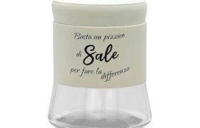 Barattolo porta sale 750ml DIAM.11,3 H13,5CM