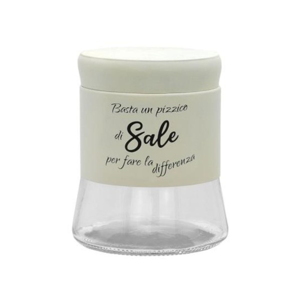 Barattolo porta sale 750ml DIAM.11,3 H13,5CM