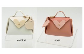 Scatolina similpelle forma borsetta con p/chiavi. MIS10X3 H9CM