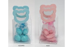 Borsetta pvc manico orsetto similpelle MIS.6X8 H6CM