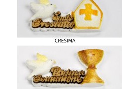 SET 12 PZ Applicazione gesso Com./Cres.MIS.4X2CM