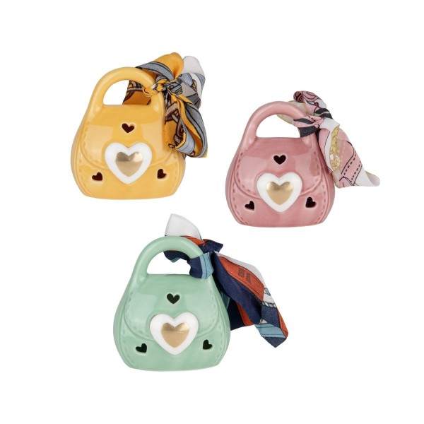 Borsetta ceramica con luce led  ASS.3 CM9
