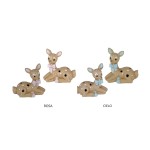 Cerbiatto resina con luce led ASS.2 CM9