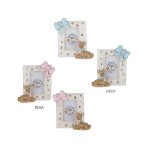 P/foto resina cerbiatto ASS.2  MIS.EST.12X10,3CM MIS.INT.4X7CM