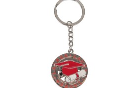 P/chiavi metallo  Tocco Laurea DIAM.4CM