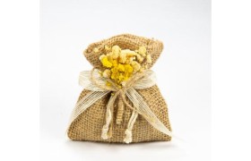 Sacchetto yuta naturale MIS.10X13CM