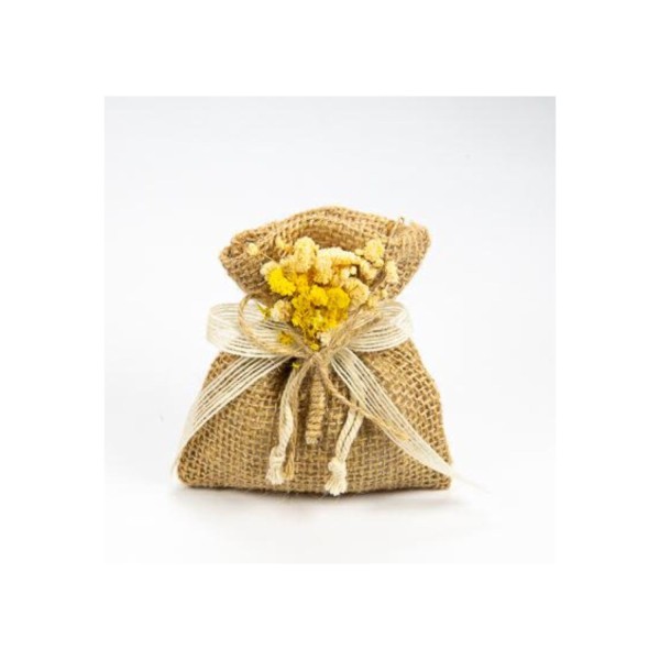 Sacchetto yuta naturale MIS.10X13CM
