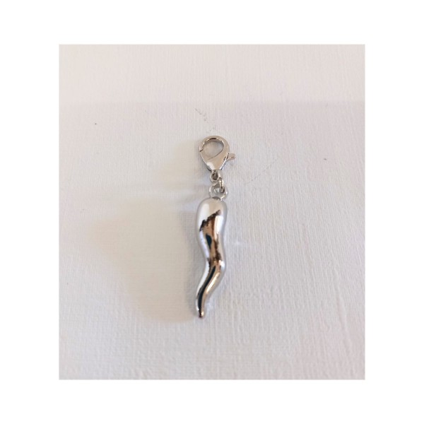 Charms corno metallo H3CM