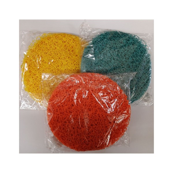 Pacco da 20 velette per ogni colore di rete rotonda Diam. 23