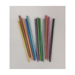 SET 12PZ Matita glitter colori assortiti. H 17,5CM