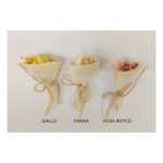 Bouquet yuta con pampas DIAM.6 H10CM