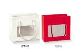 Shop con finestra e manico corda MIS 19,5X9,5 H 17CM