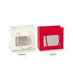 Shop con finestra e manico corda MIS 19,5X9,5 H 17CM