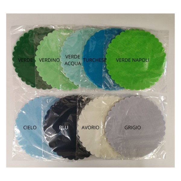 Velo fata smerlato,pacco da 50PZ