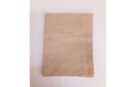 Sacchetto tessuto grezzo. CM 13x17