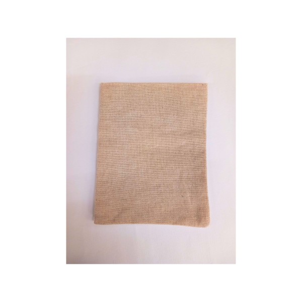 Sacchetto tessuto grezzo. CM 13x17
