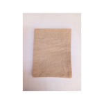 Sacchetto tessuto grezzo. CM 13x17