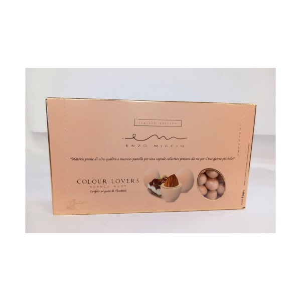 Confetti cioccomandorla linea ENZO MICCIO nuance nude gusto TIRAMISU' KG1