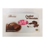 Confetti cioccolato fondente 70% sfumato rosa KG. 1