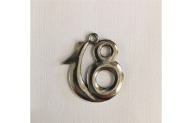 Ciondolo in zama 18°MIS.3X3,5CM