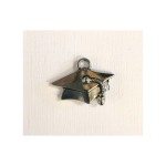 Ciondolo in zama laurea.MIS.3X1,5CM