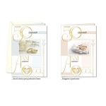 Biglietti auguri ANNIVERSARIO ASS.2 MIS.12X17CM