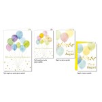 Biglietti auguri COMPLEANNO ASS.4 MIS.12X17CM