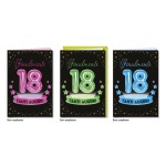 Biglietti auguri 18° ASS.3 MIS.12X17CM
