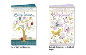 Biglietti COMPLEANNO.ASS.2 MIS.8,5X13,5CM