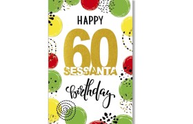 Biglietti auguri  MIS.12X17CM