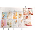 Biglietti auguri CRESIMA ASS.12 MIS.12X17CM