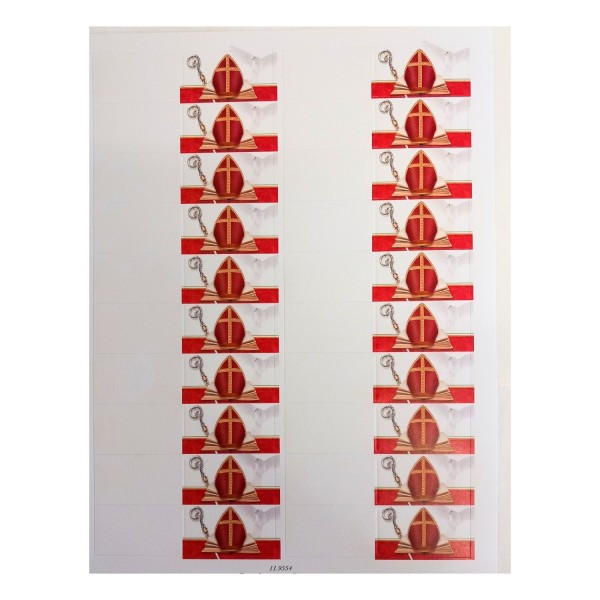 SET 100PZ bigliettini per bomboniere Cresima.