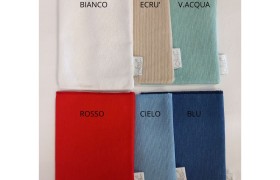 Sacchetto tessuto trama grezza con cucitura a vista. CM 10x14. MADE IN ITALY