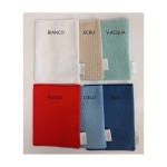 Sacchetto tessuto trama grezza con cucitura a vista. CM 10x14. MADE IN ITALY