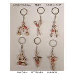 P/chiavi legno con coccinella.CM.5