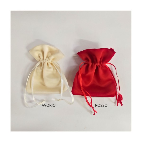 SET DA12PZ Sacchetto raso.MIS.8X10CM